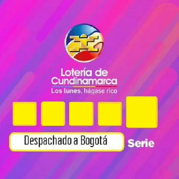 Lotería de Cundinamarca resultado hoy último sorteo 7 de noviembre de 2023