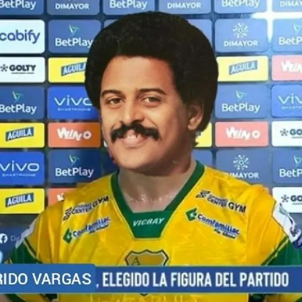 Montaje de Wilfrido Vargas, a propósito de nuevo error del 'Cantante del gol'.