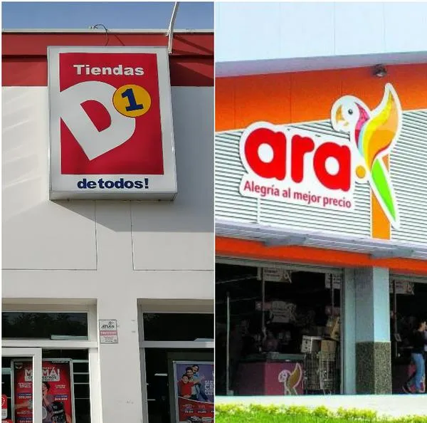 Supermercados del D1, Ara e Ísimo ahora venden más y tienen más protagonismo.