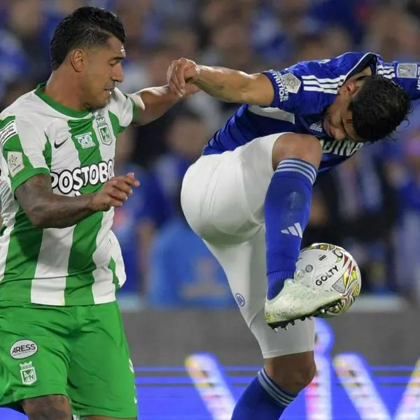 Foto de Nacional y Millonarios, en nota de grupos de cuadrangulares de Liga Betplay: póster de Win Sports abrió suspicacias