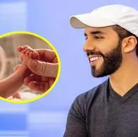 Nació la hija Nayib Bukele, presidente de El Salvador; vino al mundo en hora triplicada.