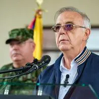Uniformados del Ejército de Colombia piden garantias al ministro de Defensa por el tema de inseguridad que se ha vivido en El Plateado, Cauca.