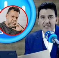 Néstor Morales se la montó al padre Linero por cuadrangulares semifinales de la Liga BetPlay.