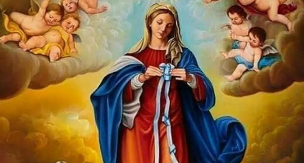 Oración a la Virgen Desatanudos para que le ayude a liberarse de los problemas