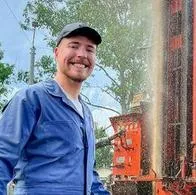 'MrBeast', 'influencer' que construyó 100 pozos de agua en África, recibe críticas.