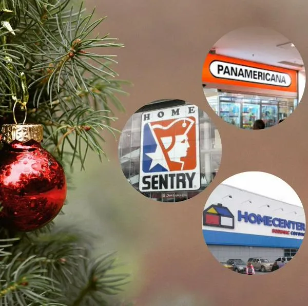 Decoración de Navidad: comparación de precios en Home Sentry, Panamericana y Homecenter