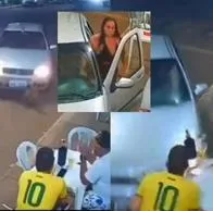 Mujer borracha atropelló a su novio por irse a tomar cervezas con amigos