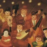 'Los músicos', de Fernando Botero, fue subastada en 5 millones de dólares y galerista le dice que le parece muy barato.