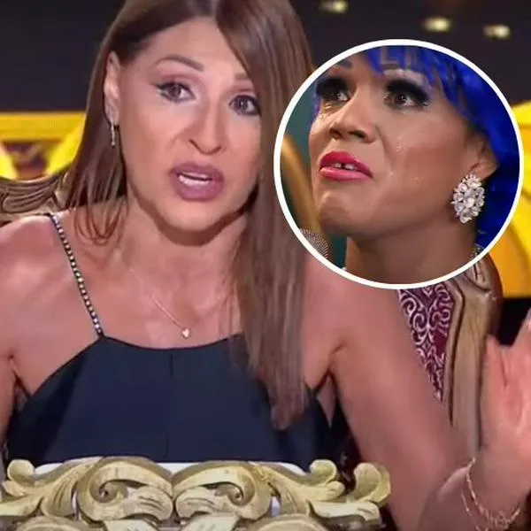 Fotos de Amparo Grisales y doble de Celia Cruz, en nota de que la caldense en pulla de Yo me llamo soltó aviso fuera de cámara.