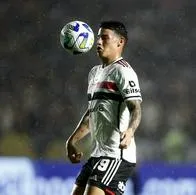 James Rodríguez se recuperó y jugará con Sao Paulo.