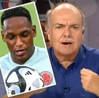 "Tronco, agrandado y petulante": Iván Mejía, por convocatoria de Yerry Mina