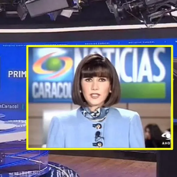 Desempolvan cómo fue la primera emisión de Noticias Caracol con 'Malú' y Juan Roberto Vargas.