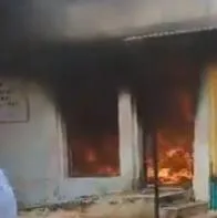 Fiscalía captura a presuntos responsables de incendio de Registraduría en Gamarra, Cesar.