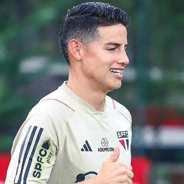 James Rodríguez, lesionado en el Sao Paulo; está convocado a Selección Colombia