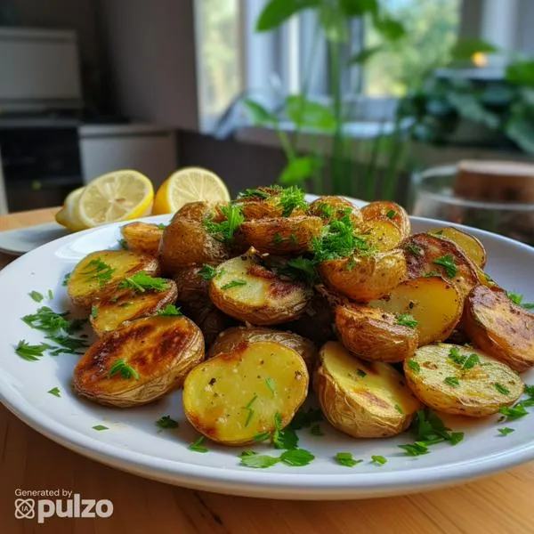 Paso a paso para hacer receta de papás al limón crujientes