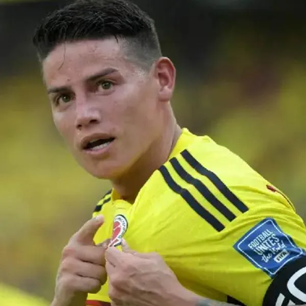 James Rodríguez llegó a la concentración de Colombia; así está su estado físico