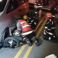 Accidente de tránsito en que murió menor de edad em Popayán.