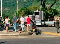 Niño de diez años murió arrollado por una tractomula en Bucaramanga