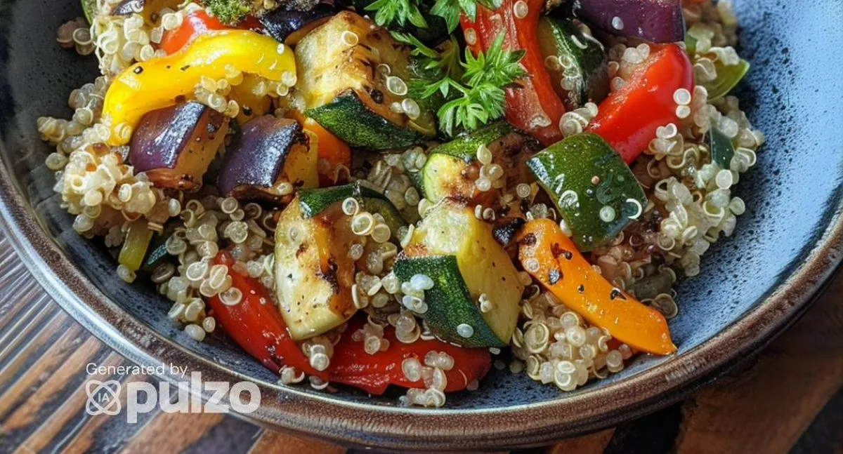 Receta De Quinoa Con Verduras Salteadas Paso A Paso