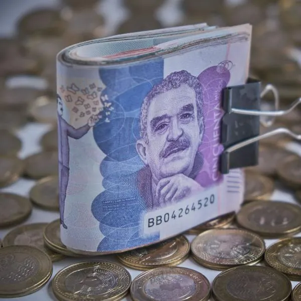 Foto de billetes de 50.000 pesos a propósito de a quiénes no se les pagará la prima