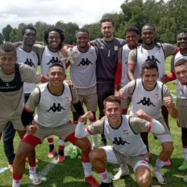 Independiente Santa Fe confirmó el regreso de Daniel García, Santiago Tamayo y Mateo Mejía, juveniles que estaban a préstamo.
