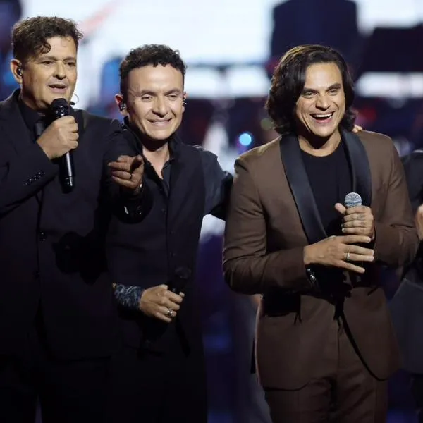 Carlos Vives, Fonseca, Silvestre Dangond en ensayos de los Premios Grammy 2023. 