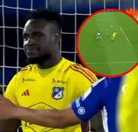 Error de arquero de Millonarios Juan Moreno terminó en gol de Nacional en la final de la Copa Colombia.