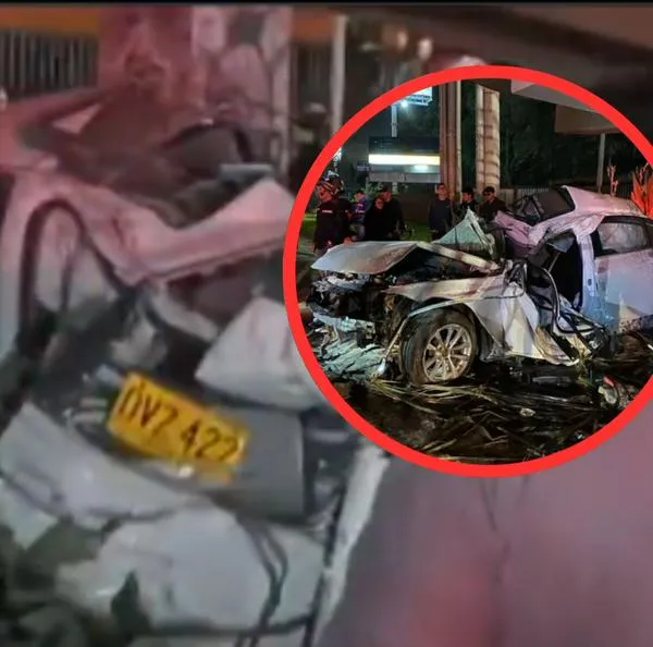 Confirman que joven de 16 años maneaba BMW que se estrelló en la vía Chía-Cajicá