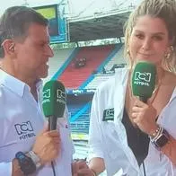 Andrea Guerrero, conmovida, envío fuerza a compañero de RCN por difícil momento
