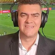 Eduardo Luis, que narró Colombia vs. Brasil en vez del 'Cantante del gol' en Canal RCN