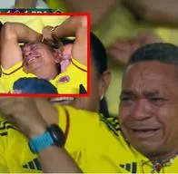 Papá de Luis Díaz lloró y casi se desmaya por goles de su hijo en Colombia vs. Brasil.