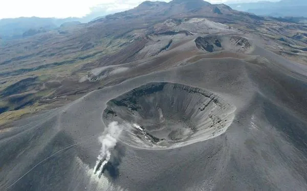 Alerta en el Volcán Puracé: Posible aumentó en la emisión de cenizas y gases