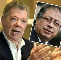 Juan Manuel Santos criticó a Gustavo Petro por cese al fuego en paz total