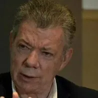 Gustavo Petro y Juan Manuel Santos