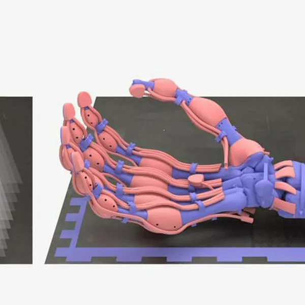 Crean mano robótica con impresión 3D: Tiene huesos, ligamentos y tendones