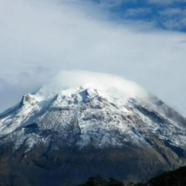 Alerta en Ibagué por posible deslizamiento cerca al Nevado del Tolima.