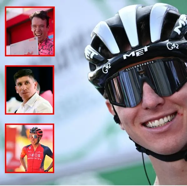 Tadej Pogacar describió en una palabra a ciclistas colombianos como Rigoberto Urán, Nairo Quintana, Egan Bernal y más