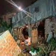 Casa se vino abajo y terminó afectando más viviendas en Medellín; hubo pánico
