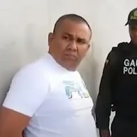 'Negro Óber', desafiante con policía que le notificó otro proceso: 