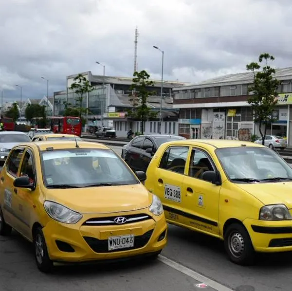 Paro de taxistas: puntos de concentración en Bogotá y hora que empiezan marchas
