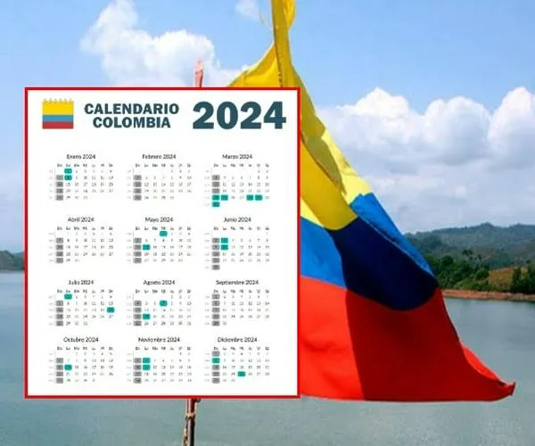 A trabajar más en Colombia: Habrá menos festivos en 2024