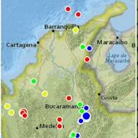 Duro temblor hoy en Colombia causó susto en varios sitios: confirman cuál fue el epicentro
