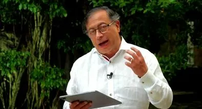 Gustavo Petro, insultado por interrumpir Brasil vs. Argentina en televisión
