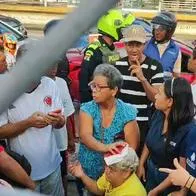 Con una botella adulta mayor resultó herida por habitante de calle en Cartagena