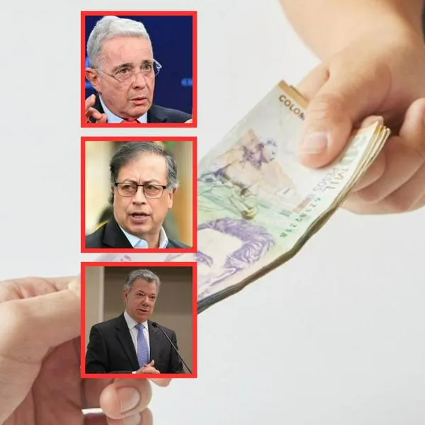 Foto de pesos colombianos y cuánto subió salario mínimo desde presidencias de Uribe, Santos y Petro