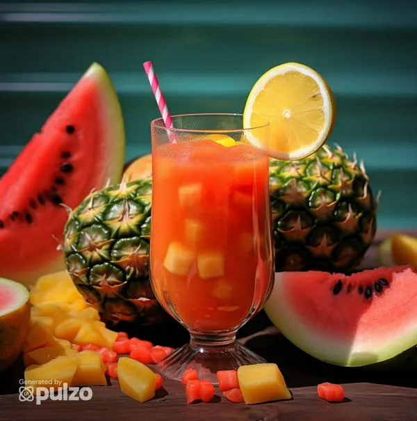 Cómo hacer salpicón de frutas: paso a paso y lista de ingredientes de la bebida tradicional colombiana; preparación fácil y rápida.