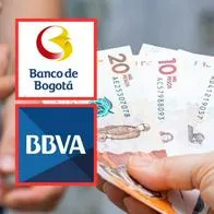 Foto de dinero a propósito de Ofertas de empleo en bancos BBVA y Banco de Bogotá