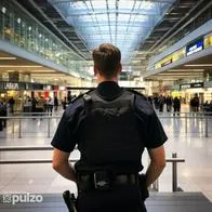 Lo primero que notan los agentes de seguridad en un aeropuerto.