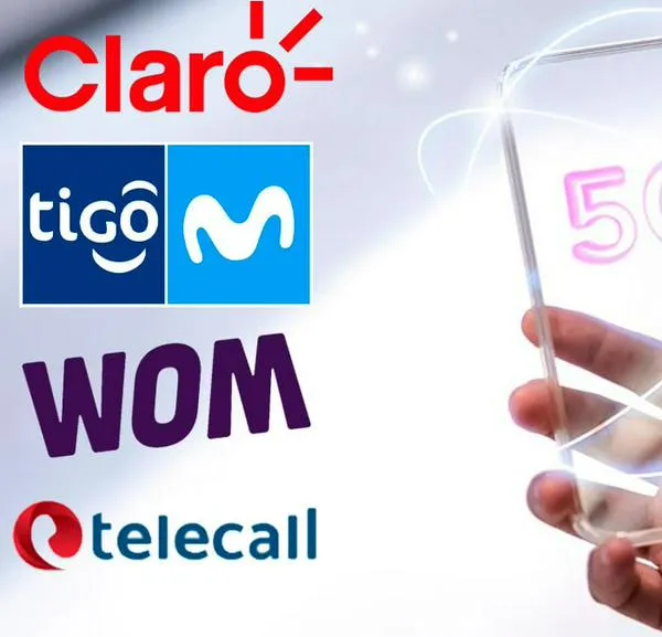 Claro, Wom, Tigo y Movistar ultiman detalles para entrar en la puja por la subasta de las redes 5G en Colombia y qué esperan de su llegada.