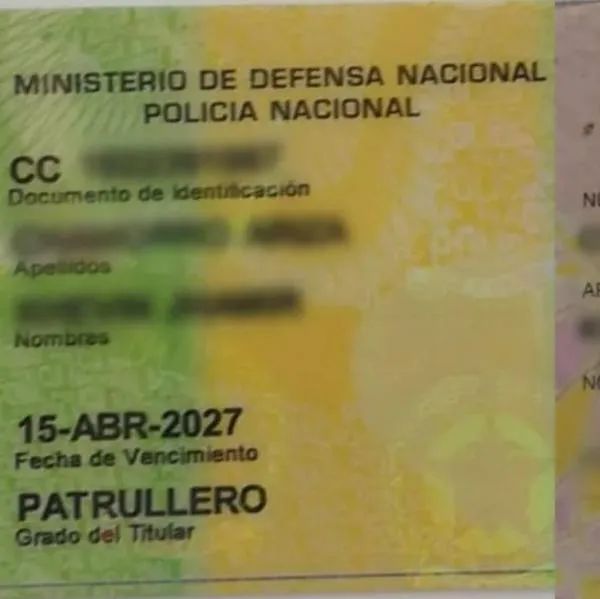 Ladrones en Bogotá roban carnets de la Policía Nacional y los utilizan para estafar a sus víctimas con ventas de celulares y otros objetos. 